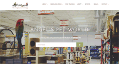 Desktop Screenshot of angelspetworld.com
